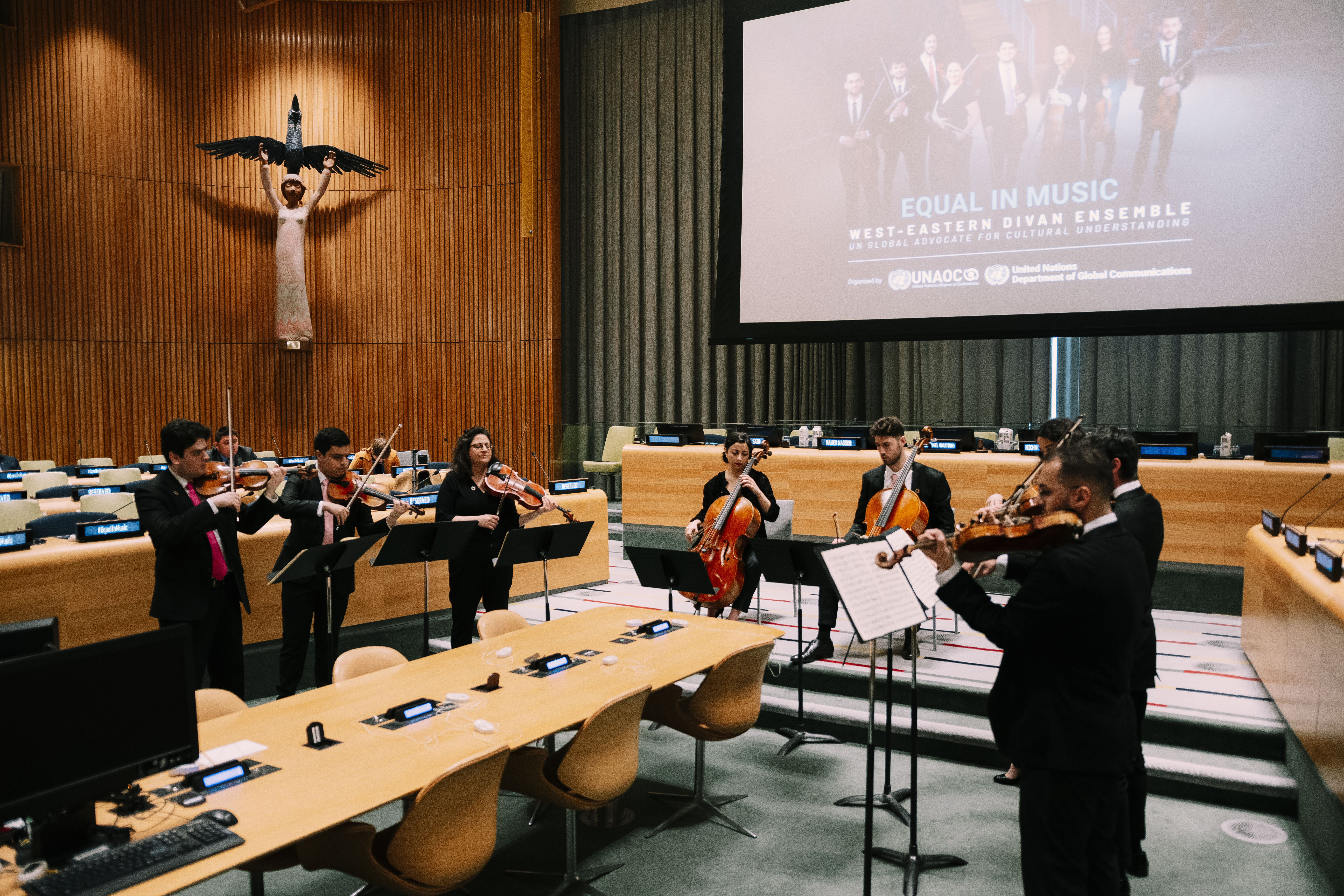The West-Eastern Divan Ensemble at the United Nations